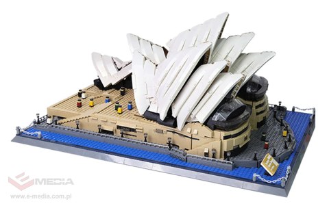 Zestaw Klocków Seria Budynki Opera Sydney 2937el.
