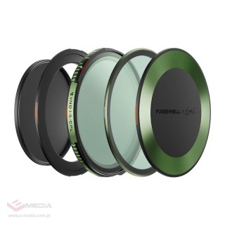 Zestaw filtrów ND/CPL o zmiennej gęstości Freewell Brandon Li 86mm