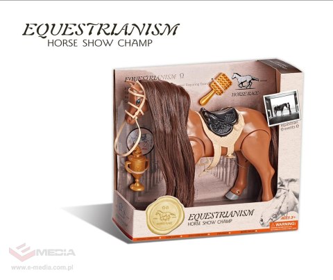 Figurka Konia do Czesania z Długą Grzywą