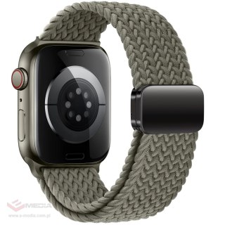 Pasek Tech-Protect Nylonmag do Apple Watch 42 / 44 / 45 / 49 mm - zielony