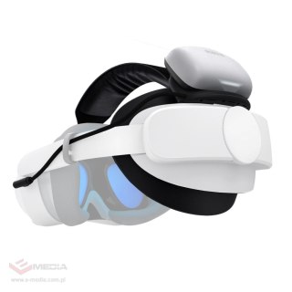 Pasek na głowę BoboVR P4U z baterią do PICO 4 Ultra i Ultra Enterprise - biało-czarny