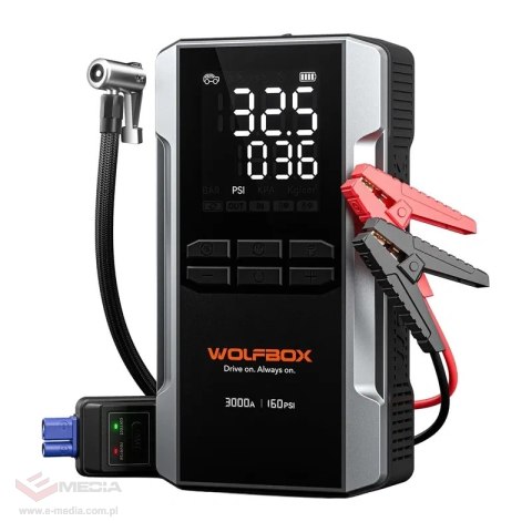 Urządzenie rozruchowe WOLFBOX MegaVolt 16 Air 16000mAh 3000A