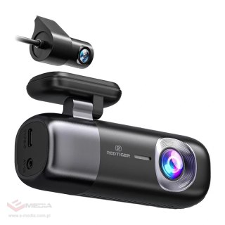 Wideorejestrator REDTIGER F9 WiFi 4K + 1080p