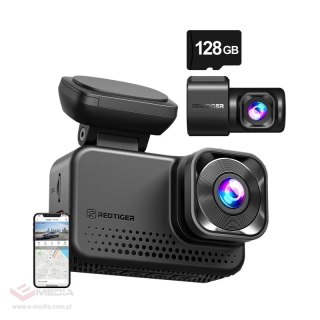 Wideorejestrator REDTIGER VC70 Wi-Fi 4K + 2.5K 128GB