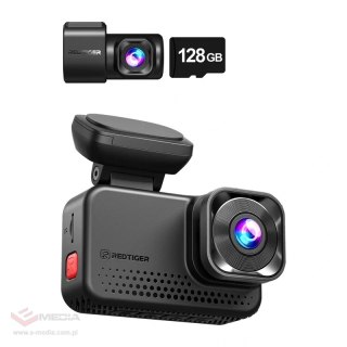 Wideorejestrator REDTIGER VC70 Wi-Fi 4K + 2.5K 128GB