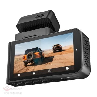 Wideorejestrator WOLFBOX X3 WiFi 2.5K + 1080p 64GB