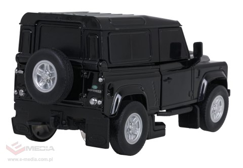 Autko Metalowe/Robot 2w1 1:32 Land Rover Defender Czarny RASTAR