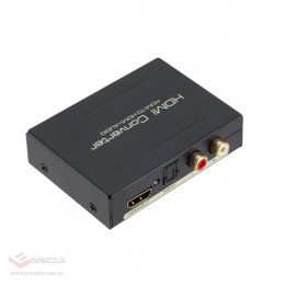 Extractor HDMI na HDMI + Audio SPDIF lub R/L Spacetronik SPH-AE07