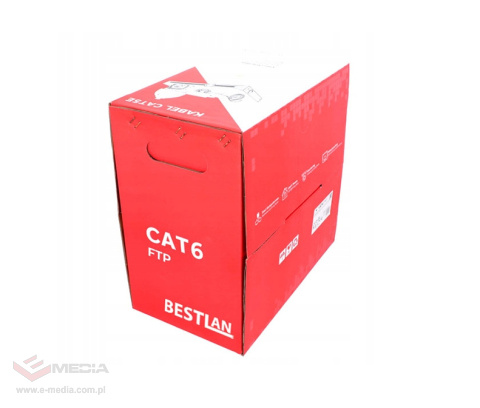 Kabel skrętka FTP cat.6 BestLan 1 m