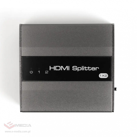 Rozgałęźnik HDMI 1x2 ze skalerem SPH-RS1024 4K HDR 1/2