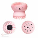 Octopus-shaped silicone facial cleansing brush
