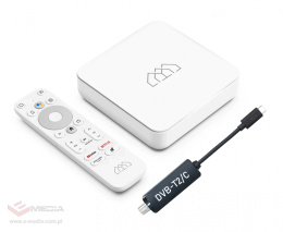 Android SMART TV + DVB-T2/C HEVC Homatics Box R 4K Android 11 WiFi with certification Google and Netflix