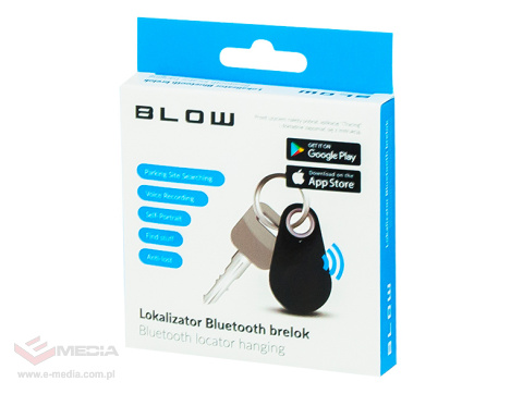 Brelok lokalizator kluczy Bluetooth iTag niebieski