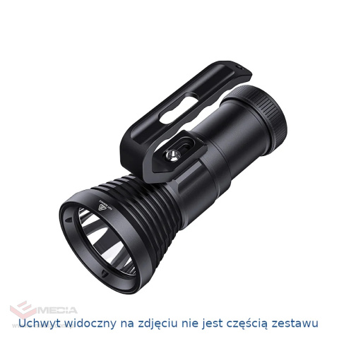 LED Hand Diving Flashlight Xtar D28 3600 set with batteries and charger