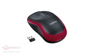 Myszka Bezprzewodowa Logitech M185 Red Line USB