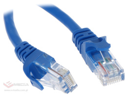 Patch Cable F/UTP Cat5 0,5m Blue