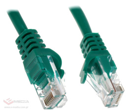 F/UTP Cat 5 Patch Cable 0,2m Green