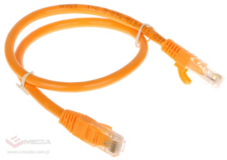 Patch Cable F/UTP Cat6 0,5m Orange