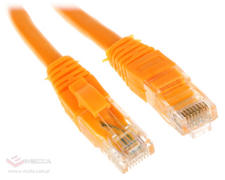 Patch Cable F/UTP Cat6 0,5m Orange