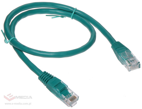 F/UTP Cat 6 Patch Cable 0.5m Green