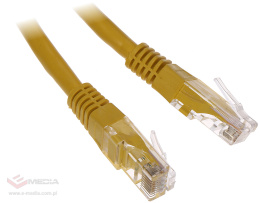 Patch Cable UTP Cat6 0,5m Yellow