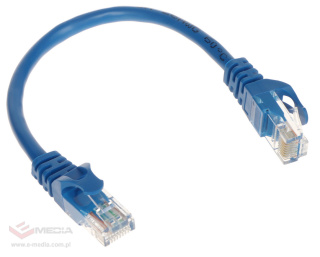 Patchcord RJ45/0.2-BLUE 0.2 m