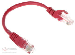 Patchcord RJ45/0.2-RED 0.2m