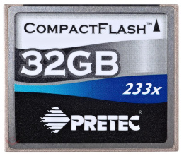 Pretec CF 32GB CFS232G 233x