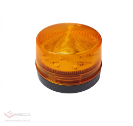 Sygnalizator optyczny SMD LED z podstawą Pomarańczowy