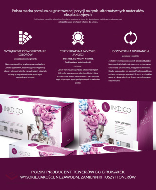 Toner INKDIGO (OK-C332M-1) Magenta zamiennik OKI