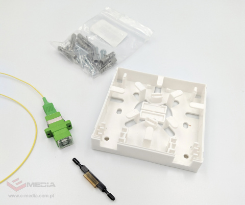 Fiber optic kit for self-assembly 200m