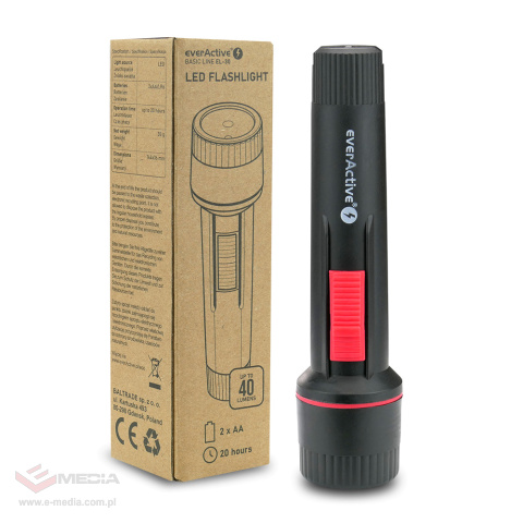 everActive basic line EL-30 battery-powered LED handheld flashlight