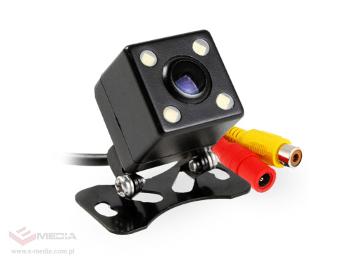 4 LED rear view camera, adjustable tilt angle