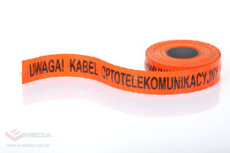 Orange cable film 10cm x 100m