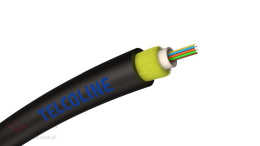 Single-mode fiber optic cable TELCOLINE 4J microADSS DROP LSZH