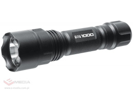 Rechargeable LED Hand Flashlight Mactronic Black Eye 1000