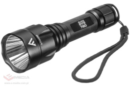 Rechargeable handheld LED flashlight Mactronic Black Eye