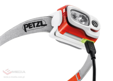 Stirnlampe, Stirnlampe Petzl Swift RL orange - 5 Jahre Garantie