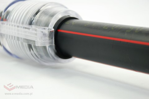 Connector, two-part connector straight for HDPE pipe 32mm by 25mm, (transparent, transparent)