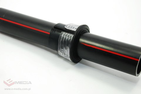 Connector, two-part connector straight for HDPE pipe 32mm by 25mm, (transparent, transparent)