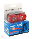 Zestaw lamp rowerowych diodowych (LED) everActive FL-600 wraz z uchwytem + everActive TL-X2