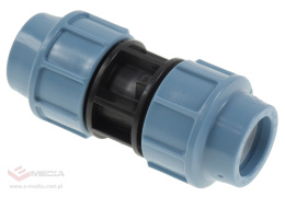 Straight connector for 25mm pipe