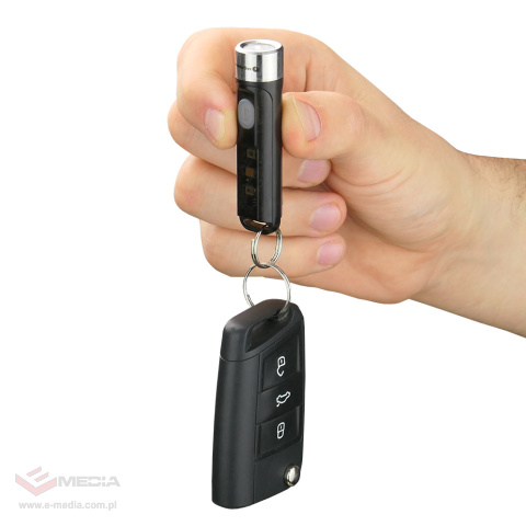 Rechargeable LED keychain flashlight everActive FL-35R Luxy