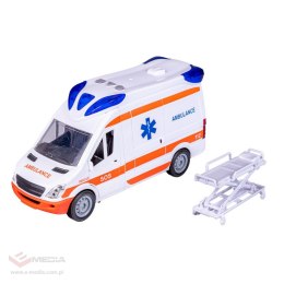 Auto ambulans z noszami