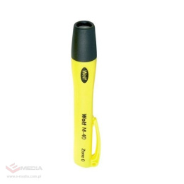 Ex ATEX Wolf Battery Flashlight, Mini, 3*LED, Zone '0'