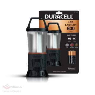 Duracell 600lm LED Multifunktionale Camping-Taschenlampe