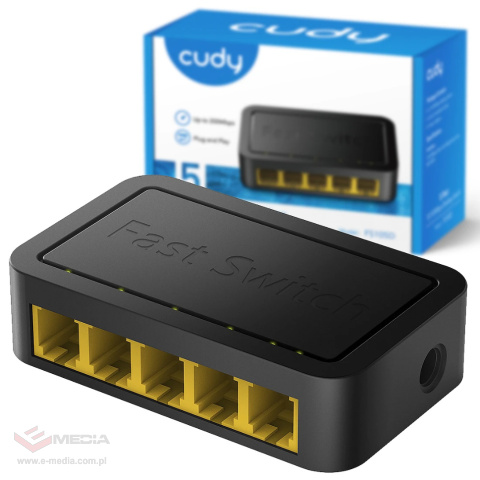 Cudy FS105D 5-Port 10/100 Mbit/s SWITCH