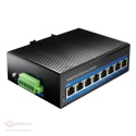 8 Port Industrial POE LAN Switch Switch 1 Gbps IG1008P
