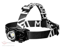 Headlamp, LED headlamp with focus function and Mactronic Maverick AHL0053 motion sensor