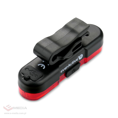 Rechargeable everActive TL-X5R Night Rider LED rear bicycle light